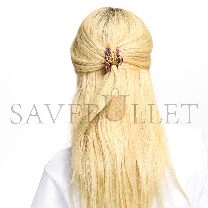l0vis Vvtt0n bijou de sac lv hair clip m02912